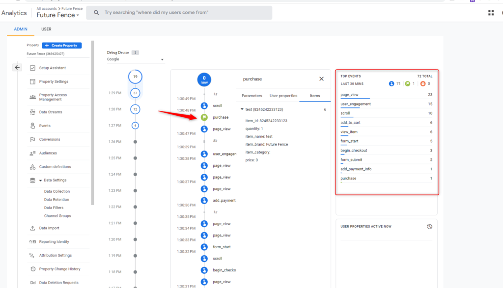 Enhanced GA4 E-commerce Tracking Setup